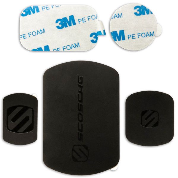 Scosche Magic Mount Replacement Plate Kit - Blk