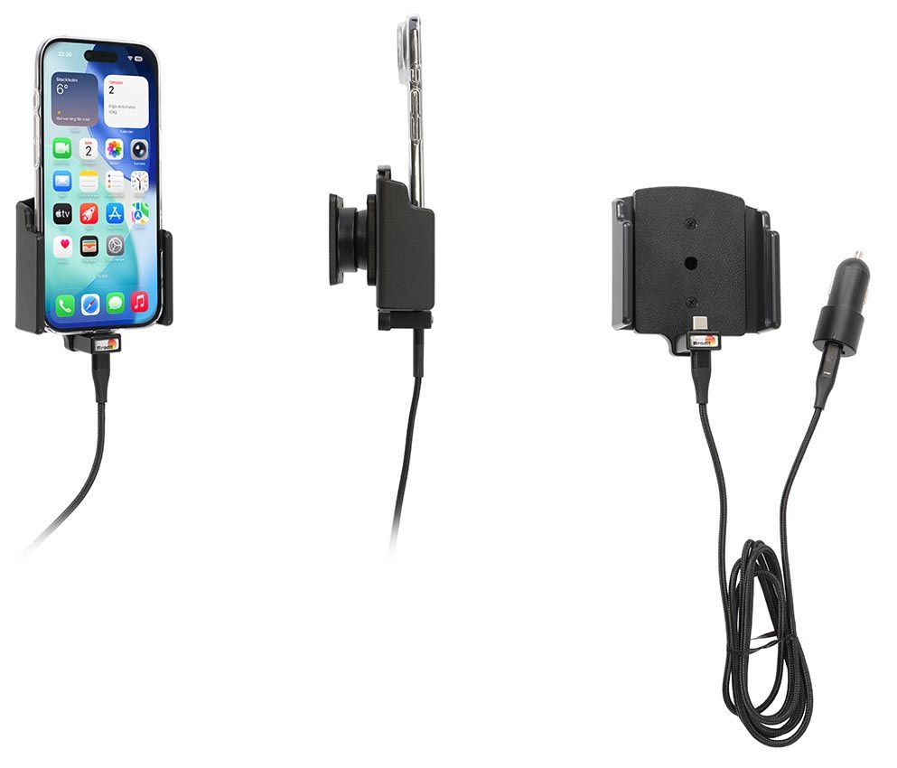 Brodit AH adjust.(70-83/2-10mm)  iPhone Air USB sig